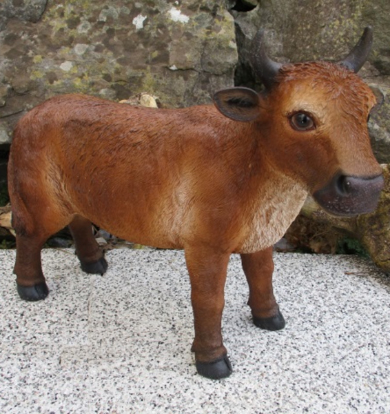 Ochse und Esel RIESIG zu 40 bis 50 cm Figuren